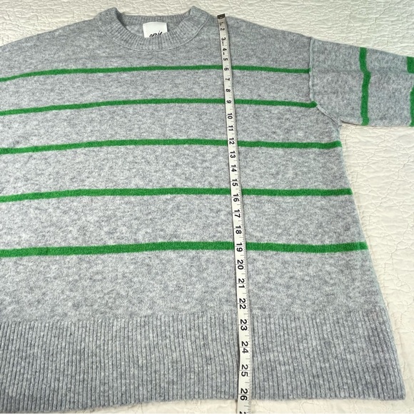 🔥SOLD 🥰NWT Aerie Unreal Sweater Striped Super Soft cozy soft & Lightweight M - Picture 14 of 14
